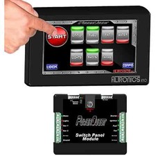 Altronics PQSWP Touch Screen Switch Panel 8 x 5 x 3/4 Screen Housing Dimensions