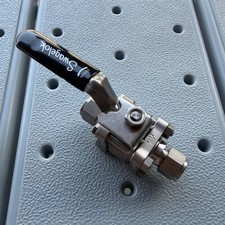 Swagelok SS-63TS8 3 Piece Ball Valve 1/2” Tube Stainless Steel