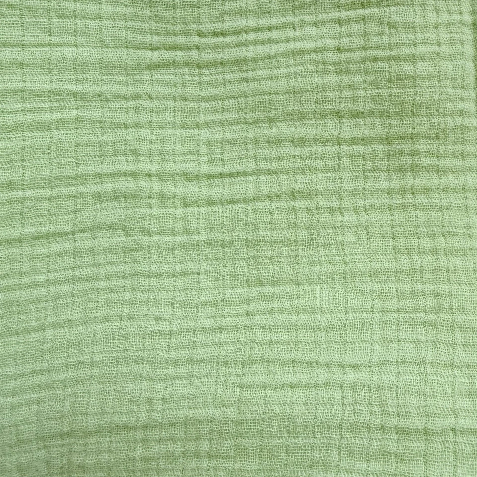 Tres mantas de muselina 100 % algodón neutras de género verde/blanco pañales sin manchas Foto 4 de 4