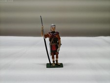 Vintage Lead Roman Soldier Toy Figure With Spear FUS MIN