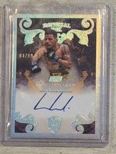 UFC Numbered Hit Lot - RAFAEL DOS ANJOS Imperial Auto /99 + CHASE HOOPER /25 + B