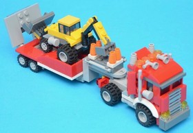 LEGO 31005 - Construction Hauler - Creator - 2013 - 3 in 1