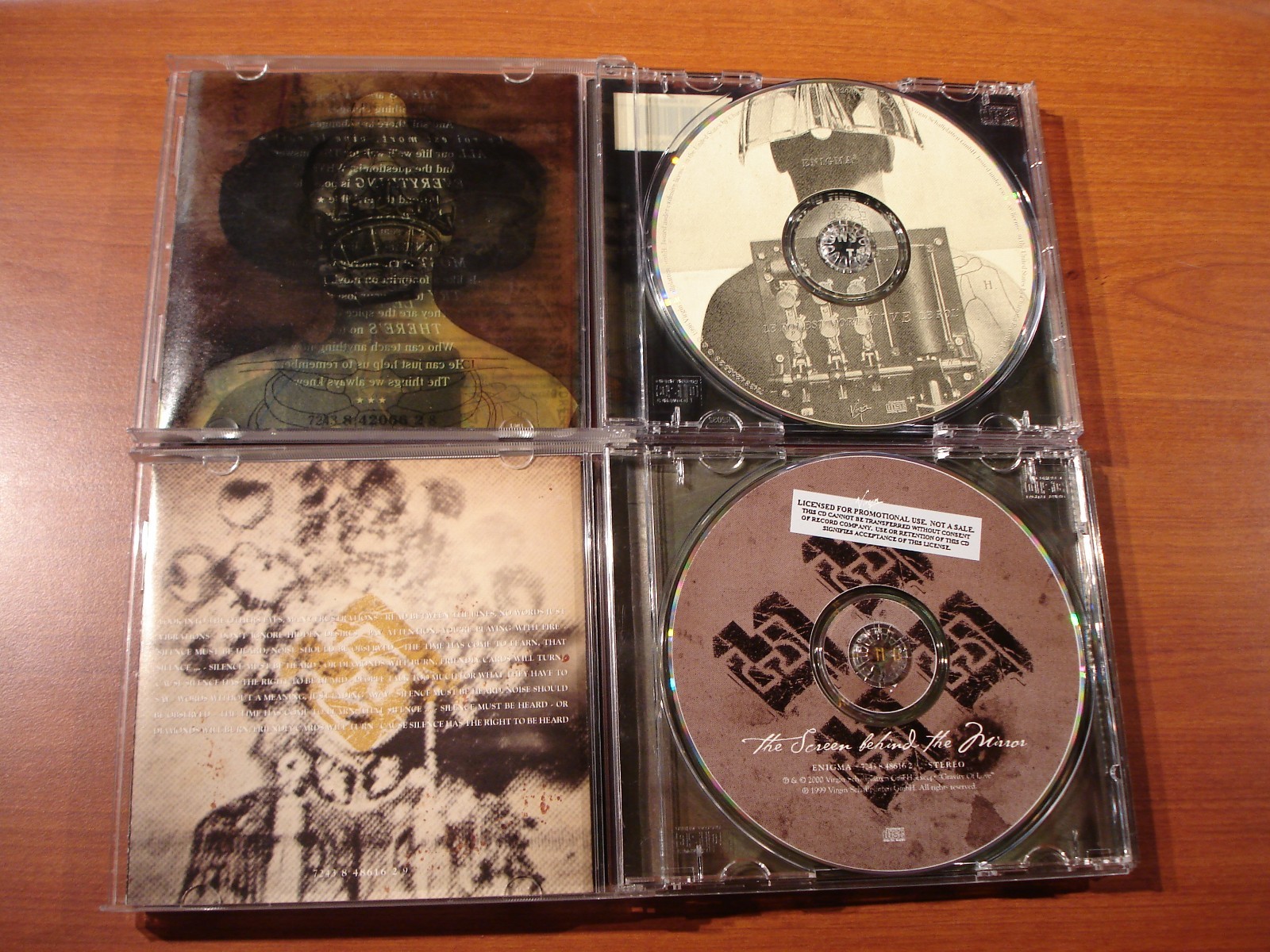 ENIGMA      4 CD  Lot    ~    MCMXC a.D., The Cross Of Changes  & More