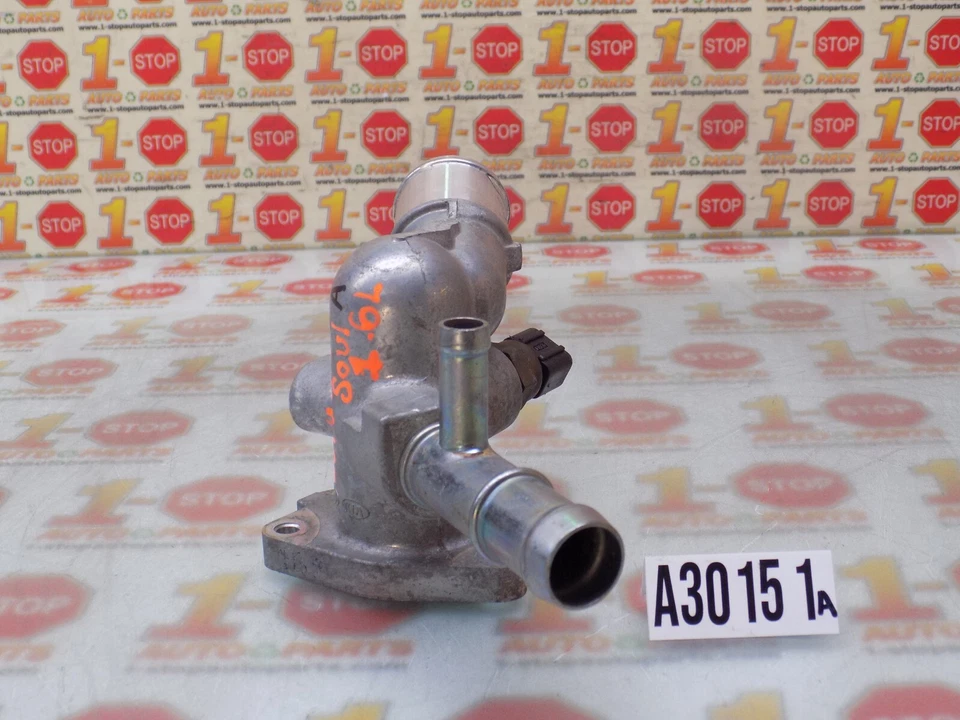 KIA SOUL 2012-2019 1,6 L motor refrigerante salida de agua termostato 256002B600 OEM Foto 4 de 4