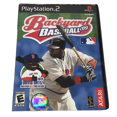 Backyard Baseball 09 (Sony PlayStation 2, 2008) Complete + Manual