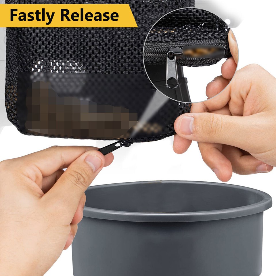 Shell Catcher Net with Picatinny Rail Mount Heat Resistant Mesh Brass ...