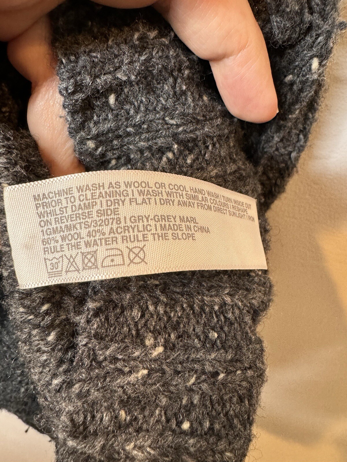 Fat Face Toggle Button Neck Collared Sweater Men … - image 7