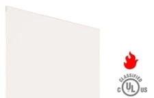 Schott Fire Glass Rated to 90 Minutes - 3/16" Thick 24" x 24" Film Applied