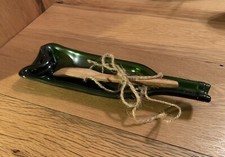 Tagliere formaggio bottiglia vino pressato + coltello in legno