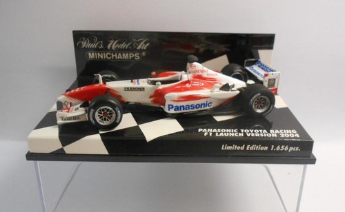 MINICHAMPS F1 1/43 Scale - 400 040186 PANASONIC TOYOTA F1 LAUNCH VERS.2004 - Picture 2 of 4