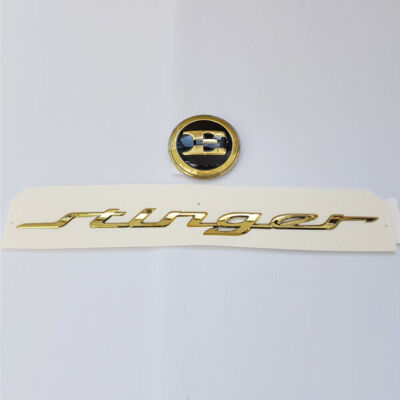 Stinger Gold Emblem Set für 2017 2019 Kia Stinger