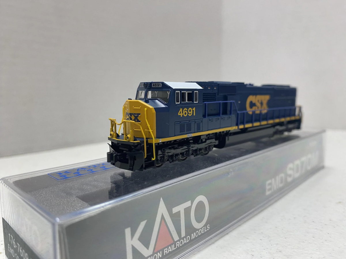 KATO SD70M CSX #4691 176-7609-DCC N Scale | eBay