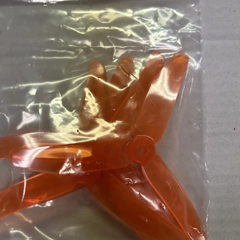 NEW DALPROP T4045V2 Tri Blade Propeller 4pcsFPV Drone Orange - Image 3 of 4