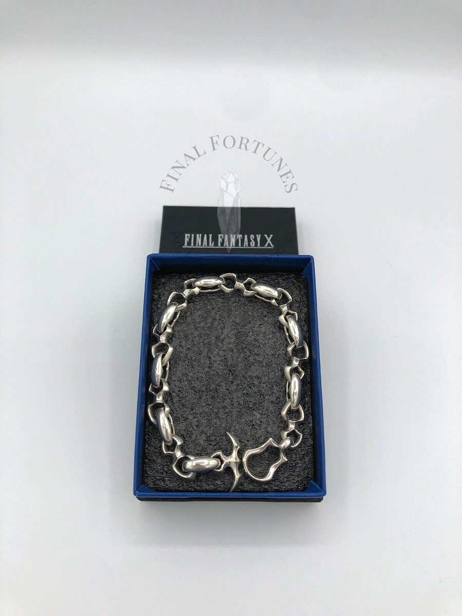 FINAL FANTASY X 925 SILVER BRACELET! TIDUS ZANARKAND ABES! SO RARE