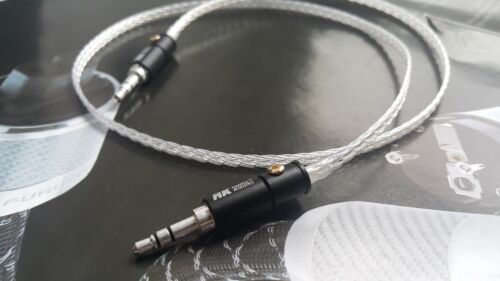 1x Cavo AUX Audio OCC Argento Stereo da 3,5mm a 3,5mm Mini - Foto 2 di 2
