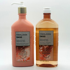 Bath  Body Works Himalayan Oasis 1 Body Wash  Foam 1 Moisturizing Body Lotion