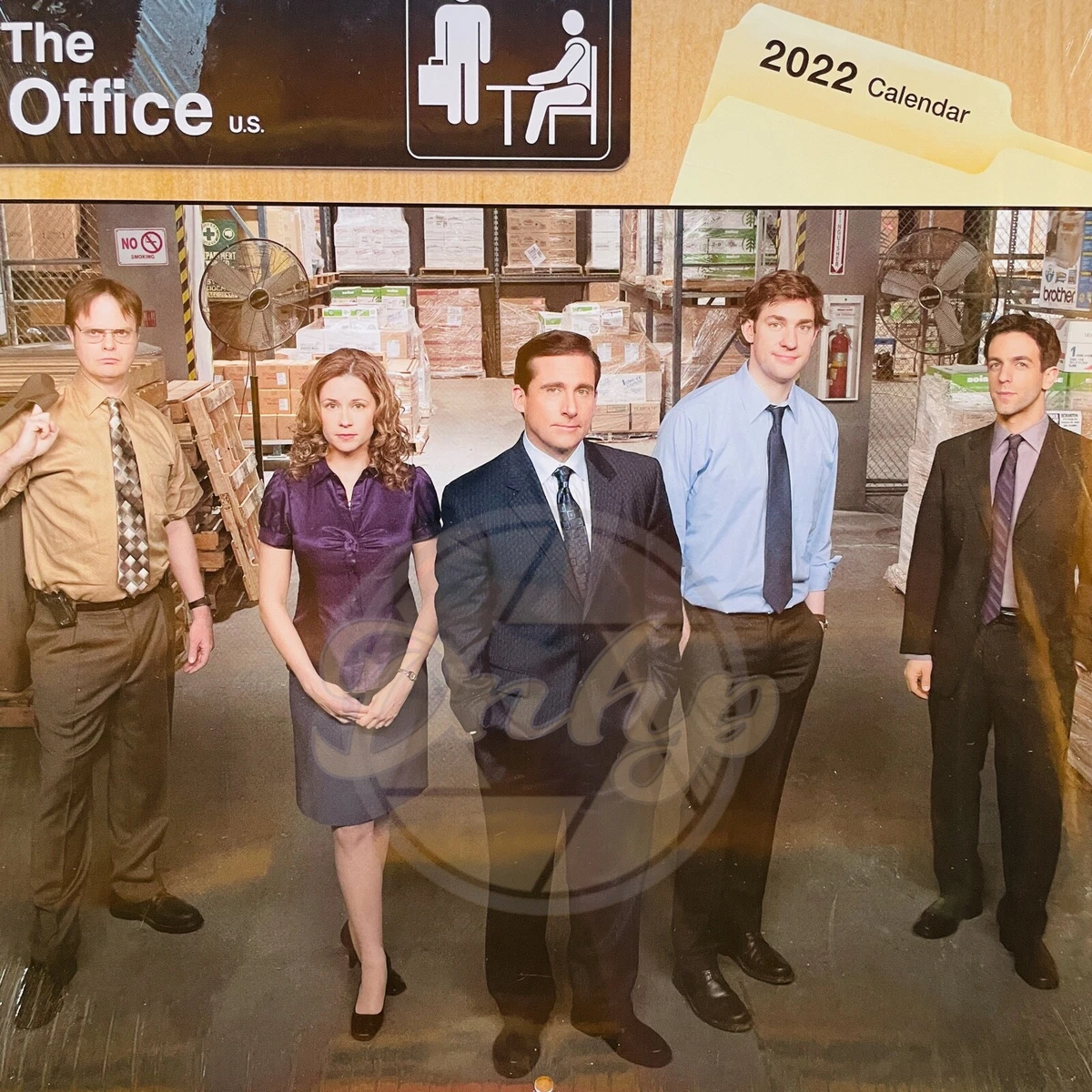 the-office-michael-scott-pam-beesly-2022-12-month-calendar-ink-12x12-sealed-usa-ebay