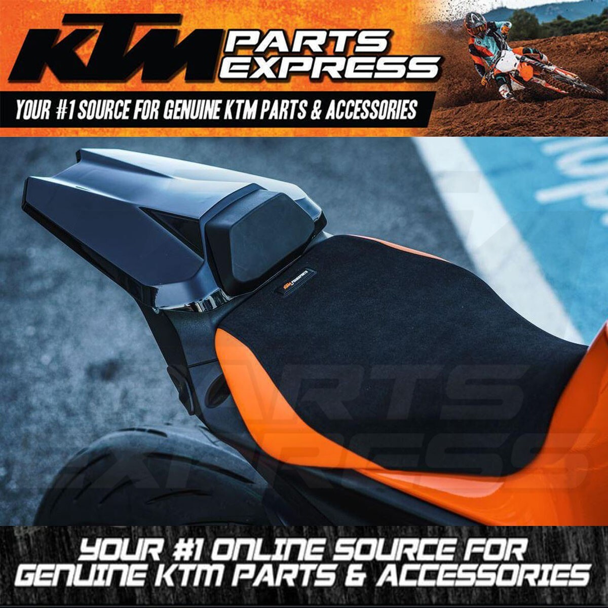 NEW OEM KTM ERGO DRIVER SEAT 1290 SUPER DUKE R EVO 2020