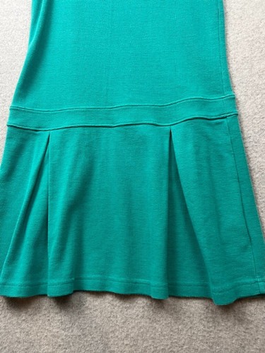 Brooks Brothers Pleated Sleeveless Tennis Dress Green Girls Size L Preppy Green - Picture 6 of 9