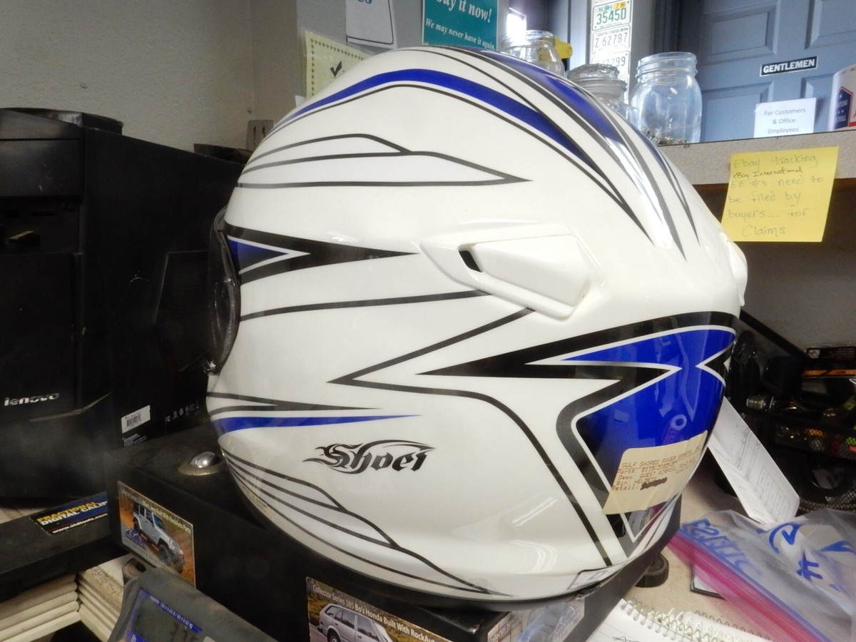 NOS Shoei Qwest Airfoil TC-2 XL 61-62cm Full Face Helmet 0115-3102