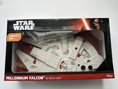 Star Wars Millenium Falcon 3D Deco Light 3D Light FX GREAT PRICE FREE SHIPPING