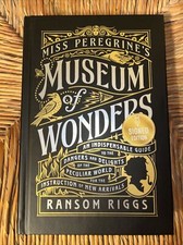 Signed Miss Peregrine's Museum of Wonders by Ransom Riggs 1st Printing 2022 NEW