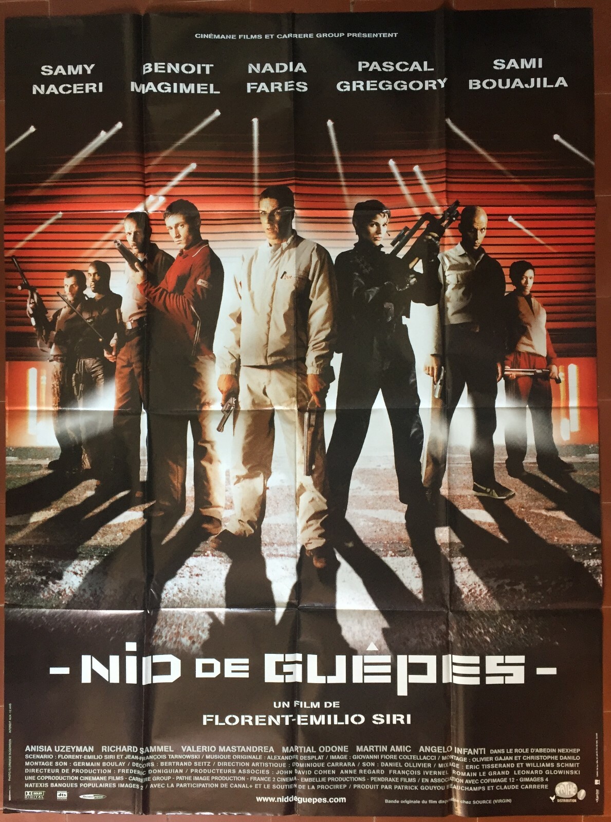 Locandina originale film Nido di vespe (2002) - Regia di Florent Emilio Siri