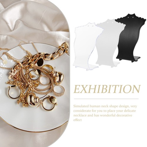 6 Stck. Halskette Display Büste Halskette Display Ständer Desktop Schmuck Organizer - Bild 6 von 12