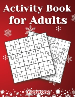 Vanstone - Activity Book for Adults  200 Fun Sudoku Puzzles and Word S - X555z