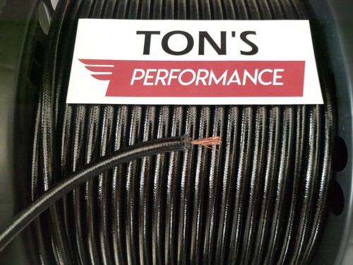 Find Spark Plug Wire Silicone Copper Core 7mm Black 49" Wires Set Dyna Triumph T140 In Canyon