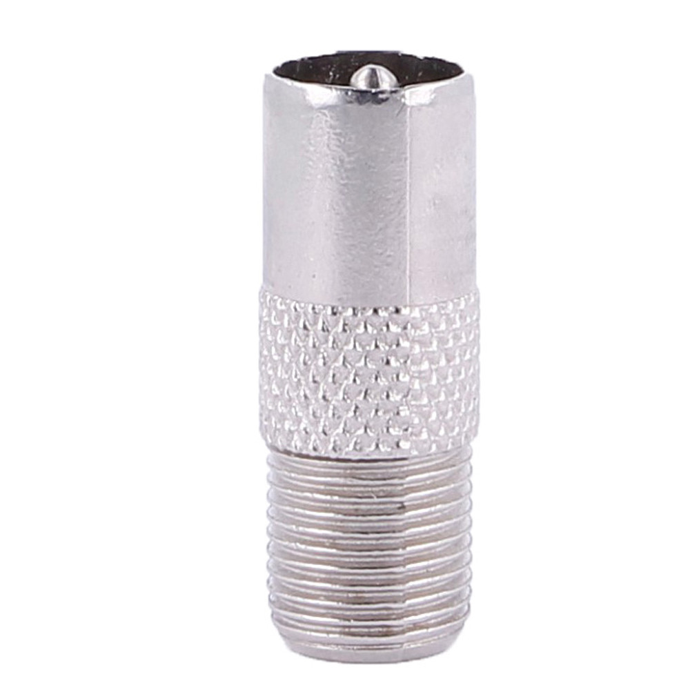 Conector Adaptador Coaxial Macho a Tipo F Hembra Rosca Antena, Satelite... v580