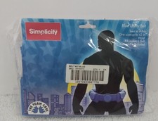 Simplicity Utility Belt Teen To Adult To 42in Waist Blue The Foam Cave
