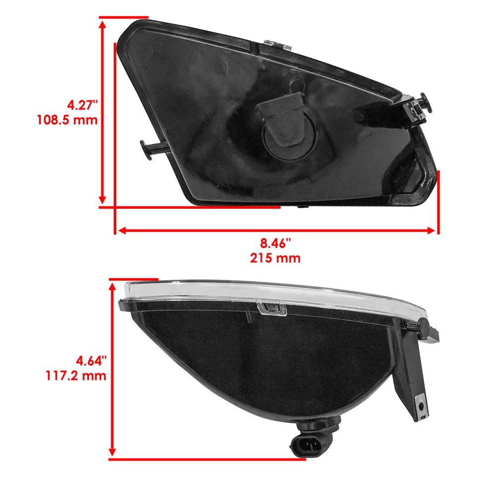 Faro y bombilla Caltric para Polaris Sportsman 400 600 2005 izquierda y derecha Foto 3 de 4