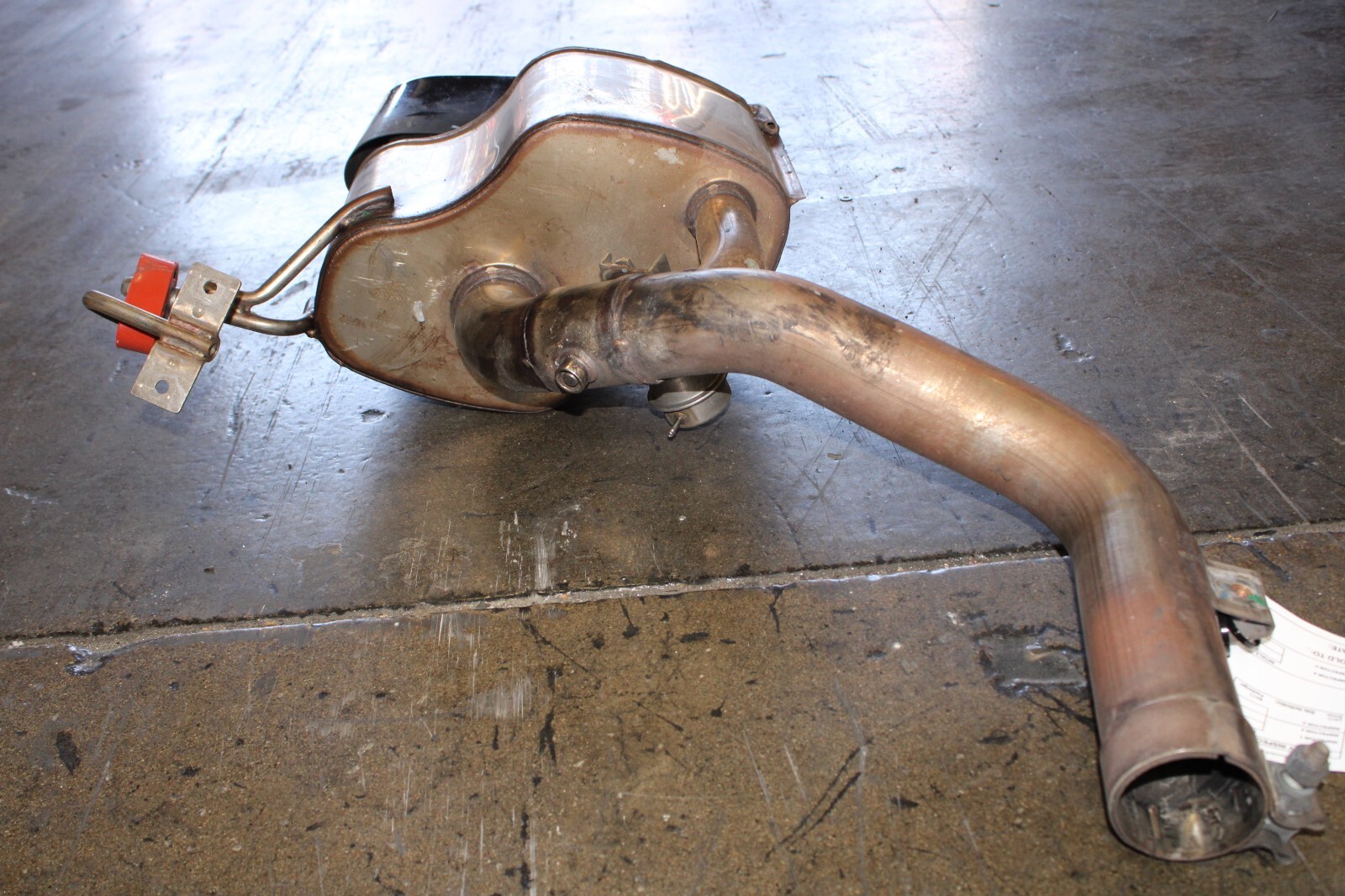 Maserati Granturismo, GranCabrio, LH, Left, Muffler, Scratched, Used, P/N 262203