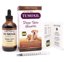Amber Naturalz Tumoxil Deep Skin Health Herbal Detox Drops for Dogs 4 oz