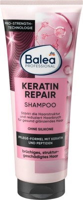 Balea Professional KERATIN REPAIR shampoo, 250 ml. made in Germany!
