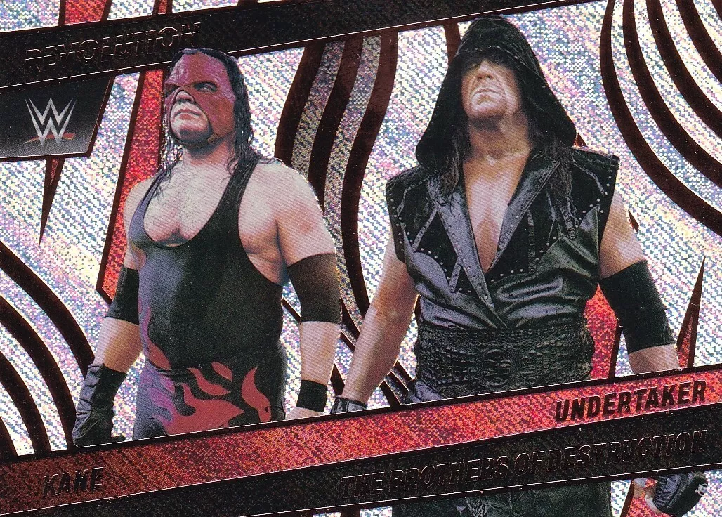 2022 Panini Revolution WWE #133 Kane & Undertaker (The Brothers of  Destruction) | eBay