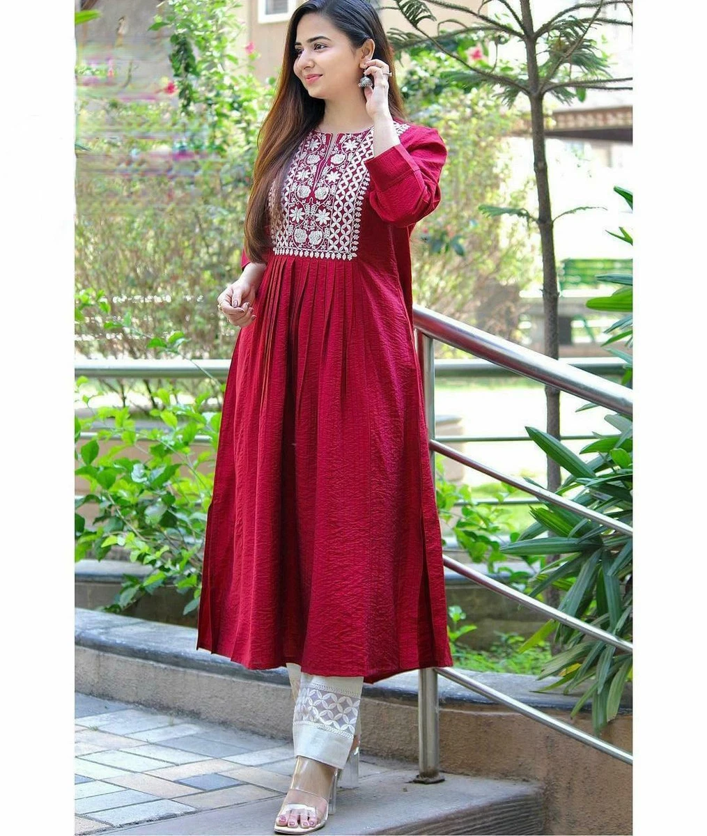 Bottom wear top for long kurtis