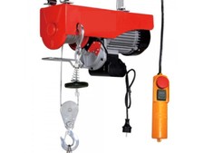 CABRESTANTE POLIPASTO 500-1000KG MALACATE ELECTRICO 230V 1300W CABLE 12M