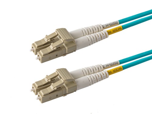 100 Feet Multimode OM3 Duplex LC to LC Fiber Patch Cable Fast USA Shipping - Afbeelding 2 van 7