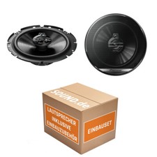 Pioneer Lautsprecher für VW Passat 3B 3BG 16cm Koax Paar PKW 300W Auto Boxen Set