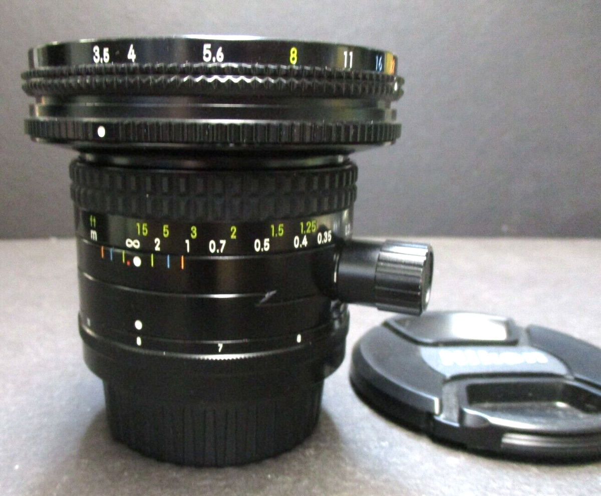Nikon ニコン PC NIKKOR 28mm F3.5 PC Nikkor 28mm f3.5 shift-lens on Hasselblad X2D