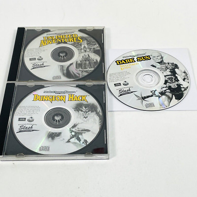Advanced Dungeons and Dragons Dark Sun, Dungeon Hack, Unlimited Adventures