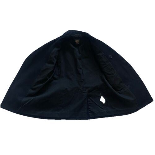 Vtg 2007 Old Navy Men Sz S Premium Wool Double Breasted Navy Flannel Peacoat - Picture 11 of 14