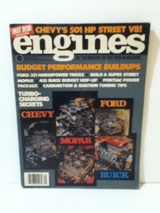 VINTAGE 1977 H OT ROD MAGAZINE ENGINES CHEVY, FORD, MOPAR, BUICK