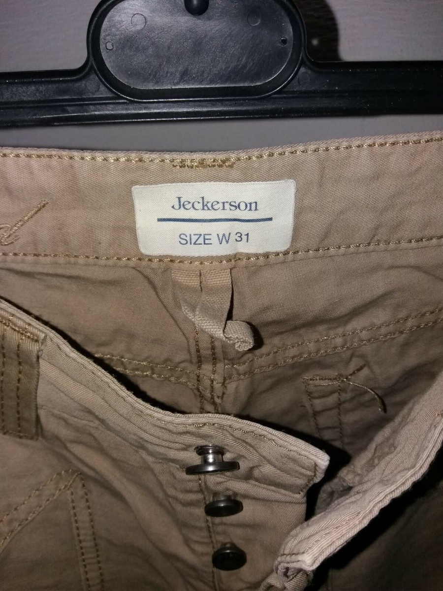 Pantalon Homme JECKERSON - Taille 31 - Couleur Beige - Neuf Sans étiquettes