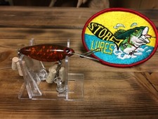 Vintage Storm Pre Rapala Hot N Tot “Brown Crawfish Prism” H196 Bass Fishing Lure