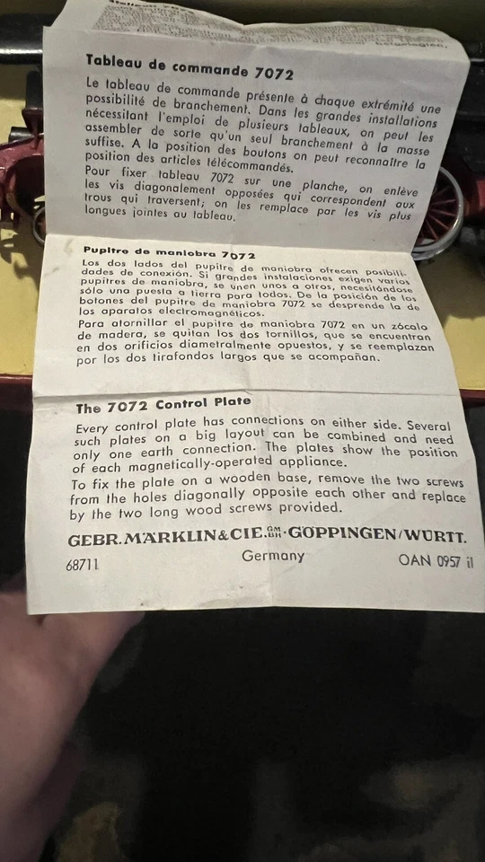 Märklin train NR 3100 at original carton. 1950 - 1960. - Image 4 of 4