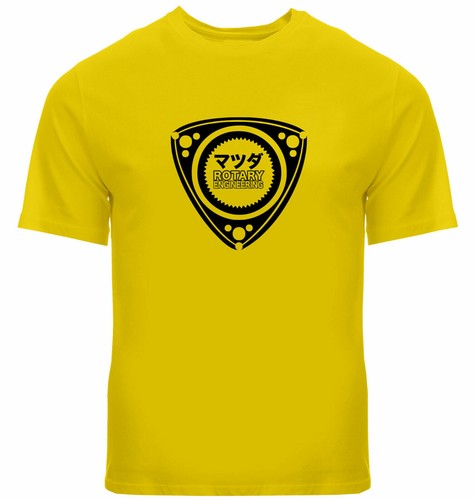 Mens/Unisex Tee T-Shirt Gift Shirts Print Rotary Motor Engine RX3 RX7 RX8 Wankel - Picture 10 of 33