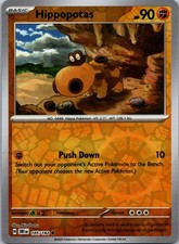 Hippopotas #105/182 Reverse Holo SV10: Destined Rivals / Pokemon Card